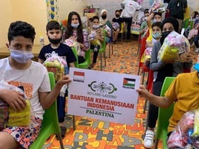 NU Care-LAZISNU Terus Berkomitmen Bantu Rakyat Palestina