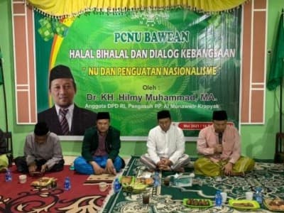 Hadirkan Gus Hilmy, PCNU Bawean Kuatkan Nasionalisme Pemuda
