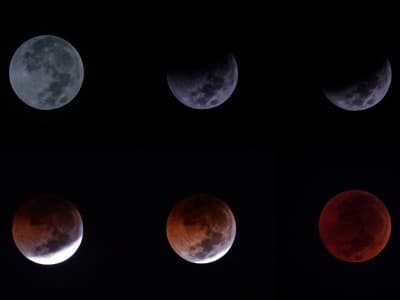Tujuh Fase Gerhana Bulan Total Hari Ini