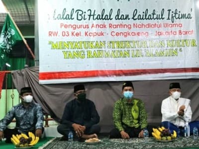 Halal bi Halal di Cengkareng Jakbar Kuatkan NU Struktural dan Kultural