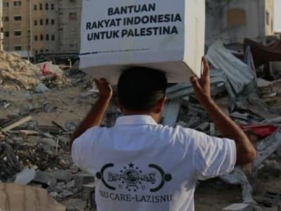 NU Care-LAZISNU Kembali Salurkan Bantuan untuk Rakyat Palestina