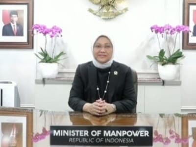 Menaker Minta ILO Dukung Kebijakan Strategis Indonesia Tangani Dampak Pandemi