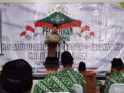 Lantik PCNU Sleman, Sekjen PBNU Minta Fokus Jalankan Tiga Bidang