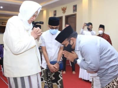 Sowan Kiai, Menag Sosialisasikan Prokes Shalat Idul Adha dan Qurban