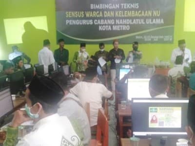 NU Metro Lampung Terapkan SISNU Jateng untuk Sensus Nahdliyin