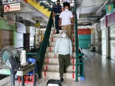 Wakil Ketua DPR Cek Kondisi Pasar dan Mal saat PPKM Darurat