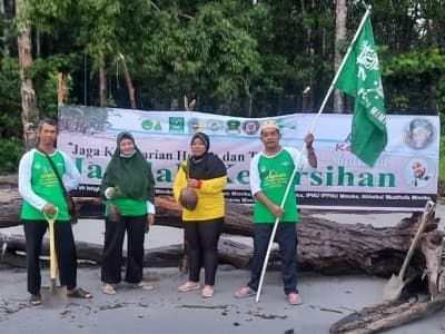 Lewat Kemah, Nahdliyin di Papua Bangun Kebersamaan dengan Warga