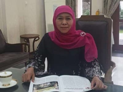 Khofifah Sampaikan Muslimat NU Perlu Edukasi Masyarakat Persoalan Covid