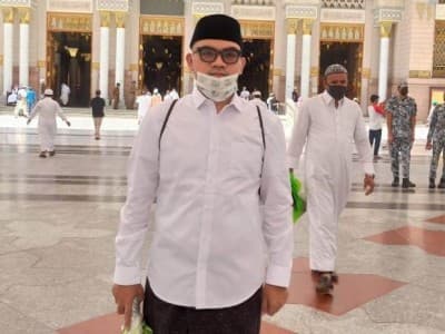 Suasana Shalat Jumat di Masjid Nabawi