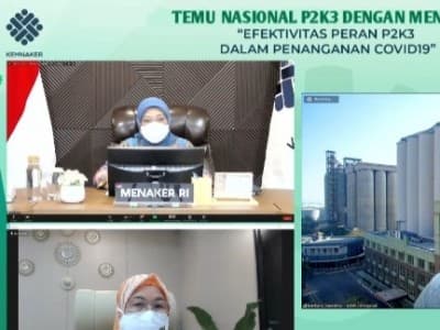 Menaker Imbau P2K3 Perusahaan Turut Bantu Kendalikan Covid-19