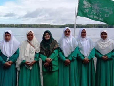 Berkah Kemah, Ada 'Pantai Aswaja' di Mimika Papua