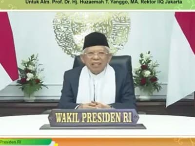 Testimoni Wapres Kiai Ma’ruf tentang Sosok Prof Huzaemah