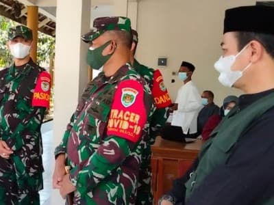 Santri Pagelaran III Subang Ikuti Vaksinasi