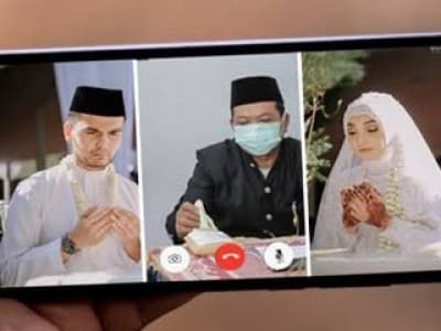 Hukum Akad Nikah via Video Call karena Pandemi