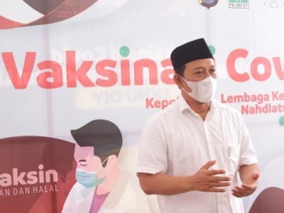 Vaksinasi NU Yogyakarta Diikuti Warga Timor Leste