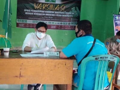 Wujudkan Kekebalan Kelompok, NU Bantaeng Sulsel Gelar Vaksinasi