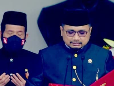 Harapan Menag Yaqut dalam Doa HUT Ke-76 RI: Beri Kami Kejujuran