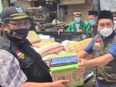 Kebakaran di Bangka Jaksel, NU Dirikan Posko Penyaluran Bantuan