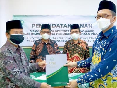 UNU Yogyakarta Buka Kelas Inovasi Pendidikan Bahasa Inggris di Al-Imdad Bantul