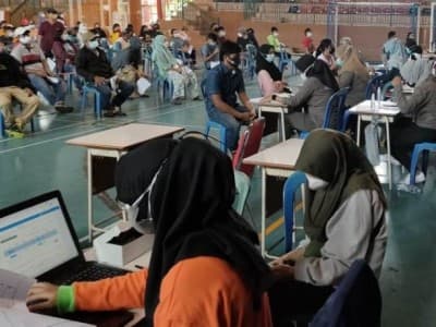 Kendala Vaksinasi Covid-19 di Nunukan, PCNU Membantu Memfasilitasi