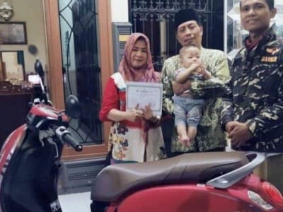 Simpan 100 Juta di BMTNU Jombang, Nasabah Dapat Hadiah Sepeda Motor