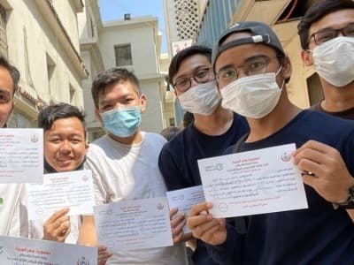 Rupa-Rupa Pengalaman Mahasiswa Al-Azhar Kairo Mesir Ikuti Vaksinasi