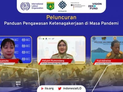 Kemanker-ILO Terbitkan Buku 'Panduan Pengawasan Ketenagakerjaan di Masa Pandemi'