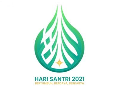 Logo Hari Santri 2021 Versi PBNU