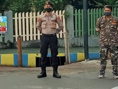 Ansor dan Banser Ternate Turun Jalan Ajak Masyarakat Ikut Vaksinasi