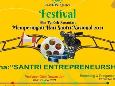 Awali Hari Santri 2021, NU Pringsewu Gelar Festival Film Pendek