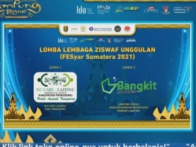 LAZISNU Pringsewu Terpilih Jadi Lembaga ZIS Unggulan Pertama di Lampung