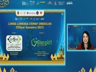 LAZISNU Pringsewu chosen the first leading ZIS institution in Lampung