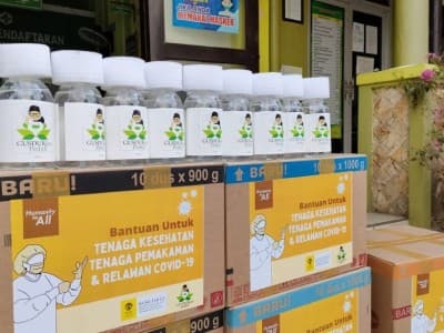 Gusdurian Peduli Kirim Bantuan kepada Tenaga Kesehatan