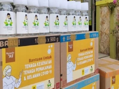 Gusdurian Peduli sends aid to health workers