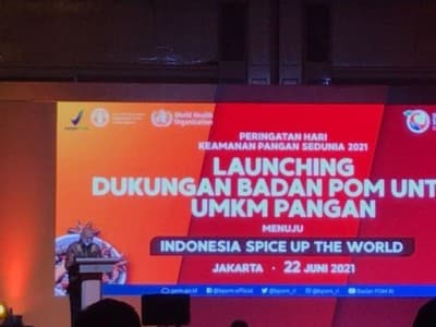 Badan POM Rangkul 10 Perusahaan sebagai Orang Tua Angkat UMK Pangan Olahan