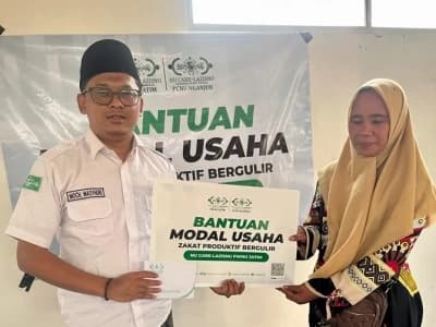 LAZISNU Jatim Salurkan Modal Usaha Bergulir untuk UMKM