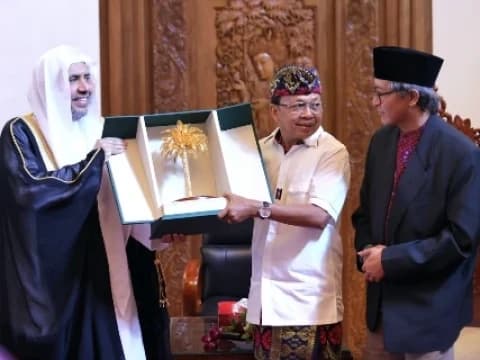 Temui Gubernur Bali, Syekh Al-Issa Harapkan Forum R20 Pengaruhi Pembangunan Perdamaian Dunia