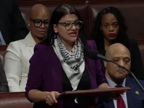 Suarakan Dukung Palestina, Anggota DPR Amerika Serikat Ini Kena Sanksi Kecaman