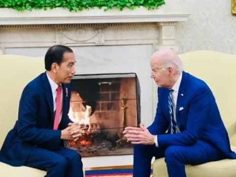 Jokowi Ajak Joe Biden Wujudkan Perdamaian di Palestina