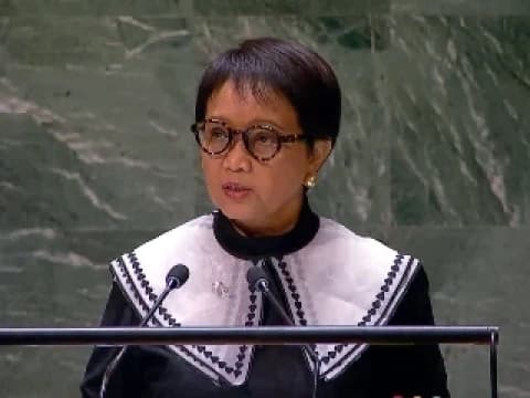 Di Sidang PBB, Indonesia Desak Gencatan Senjata Permanen Israel-Palestina
