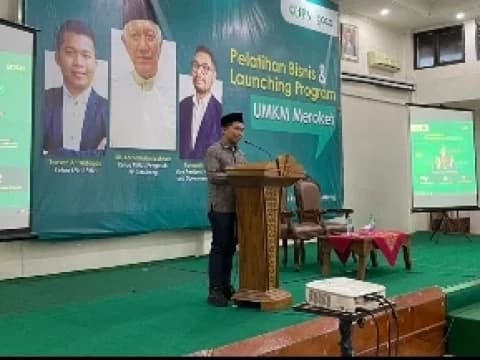 Pelatihan Bisnis UMKM Go Digital di Pondok Pesantren Tebuireng, Gagas Ekonomi Digital Nahdliyin