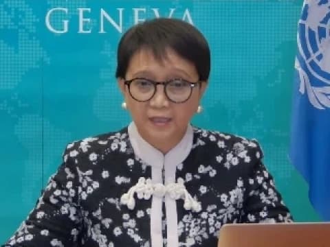 Menlu RI: Tragedi di Gaza Adalah Pelanggaran Berat HAM