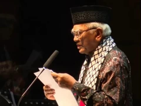 Untaian Doa dan Puisi untuk Palestina, Kritik Pahit Gus Mus terhadap Nilai Kemanusiaan