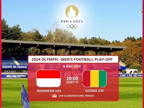 Playoff Olimpiade Paris 2024, Pengamat Nilai Guinea Lebih Unggul dari Indonesia