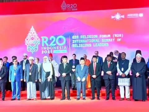 Forum R20 Hadirkan Belasan Tokoh Agama Jadi Pembicara