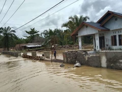 Banjir Susulan Rendam Pesisir Aceh Tamiang, PCNU Imbau Warga Waspada