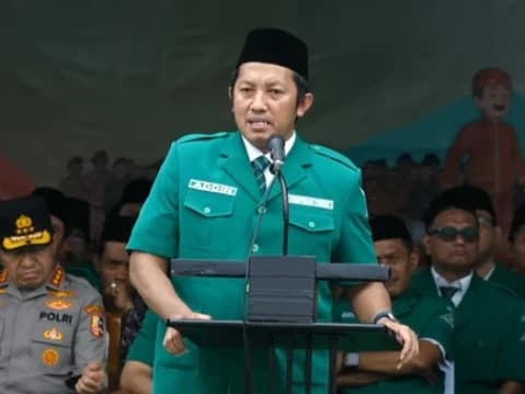 Ketum Ansor Tegaskan Tugas Banser Menjaga Harmoni Berbangsa dan Keutuhan NKRI
