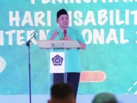 Dirjen Pendis Kemenag Ajak Masyarakat Libatkan Penyandang Disabilitas dalam Pembangunan Berkelanjutan