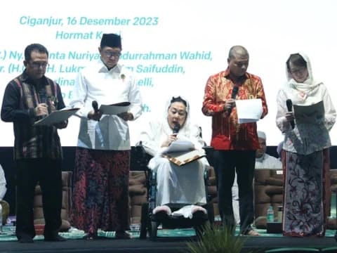 Haul Ke-14 Gus Dur Telurkan Amanat Ciganjur untuk Penyelenggaraan Pemilu 2024
