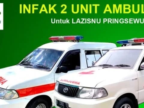 1 Pekan Ini, LAZISNU Pringsewu Terima Infak 2 Mobil Ambulans
